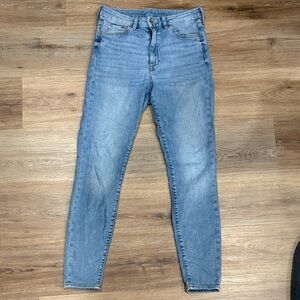 H&M &Denim Light Blue Super Skinny Jeans